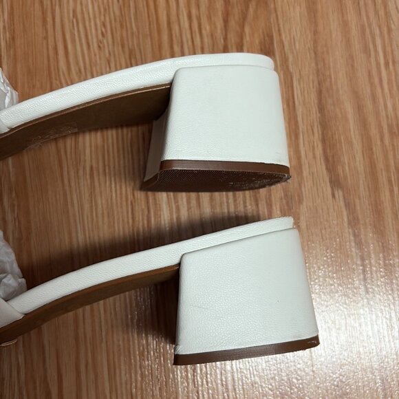 L’INTERVALLE Fortunata mule sandal heel white - Picture 5 of 12